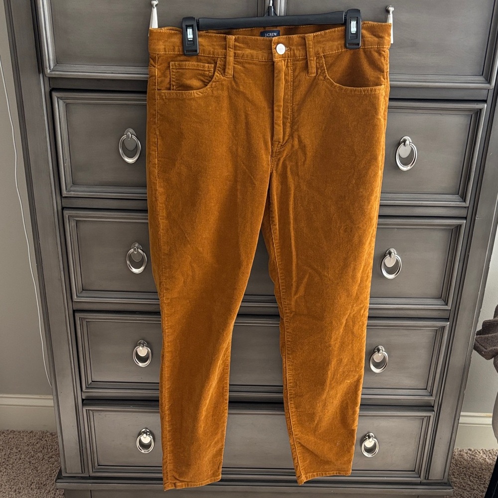 J. Crew Women's Pants in Rich Mustard